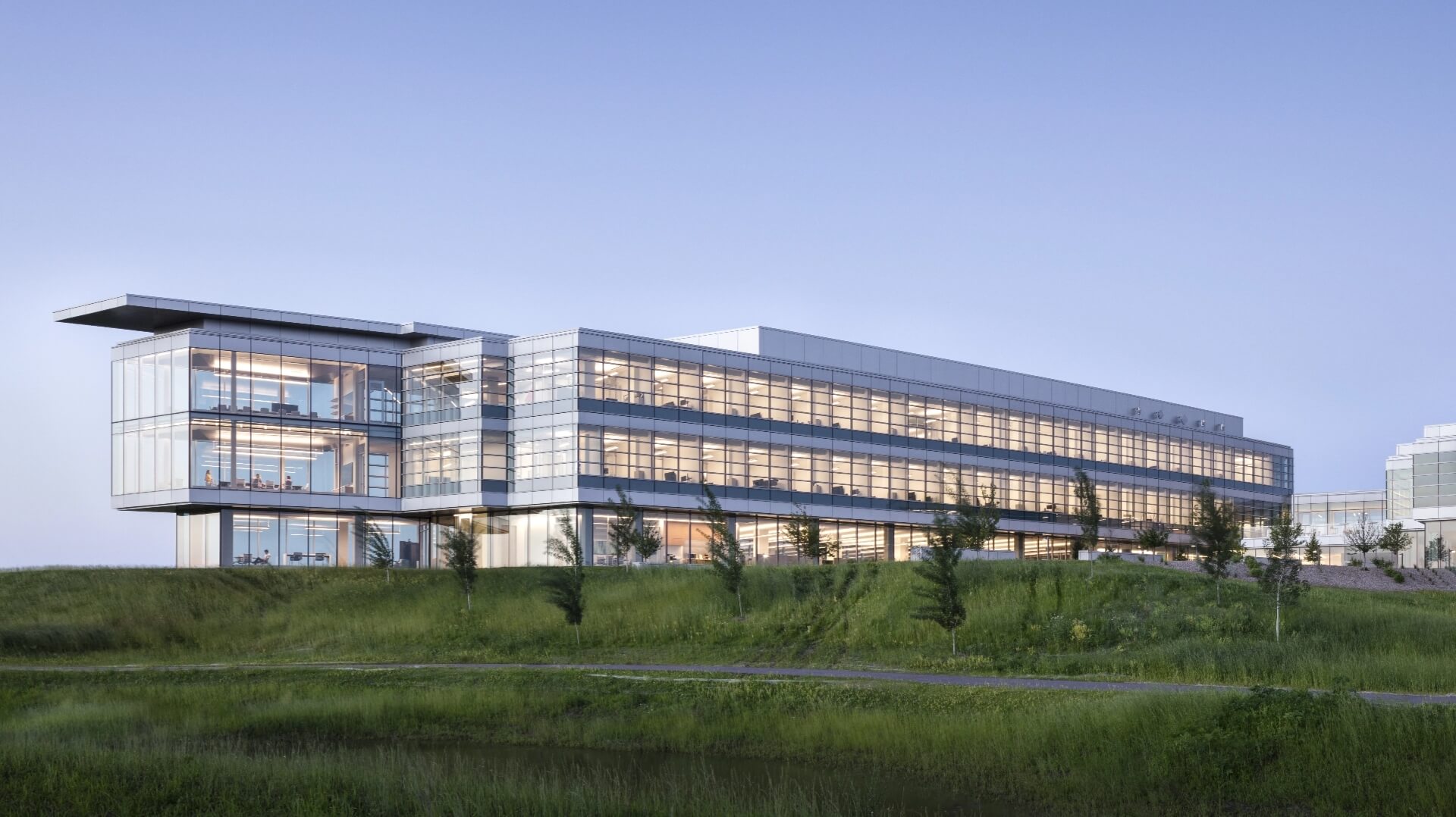 An exterior photo of Ascendium's headquarters in Madison, Wisconsin